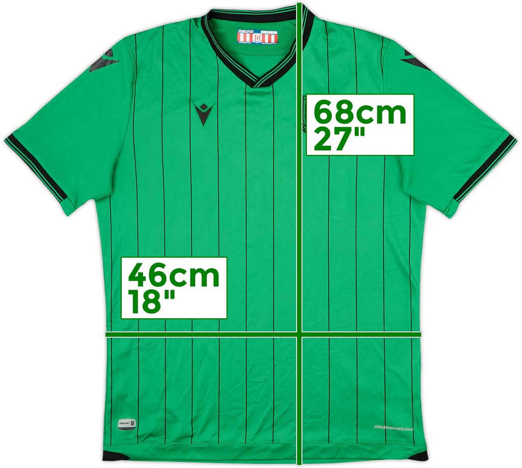 2021-22 Stoke City Away Shirt - 8/10 - (XL.Boys)