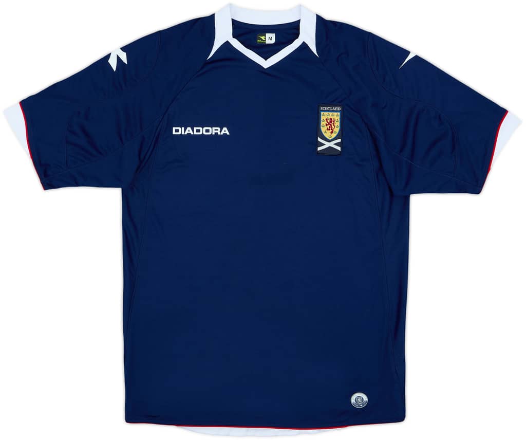 2008-09 Scotland Home Shirt - 7/10 - (M)