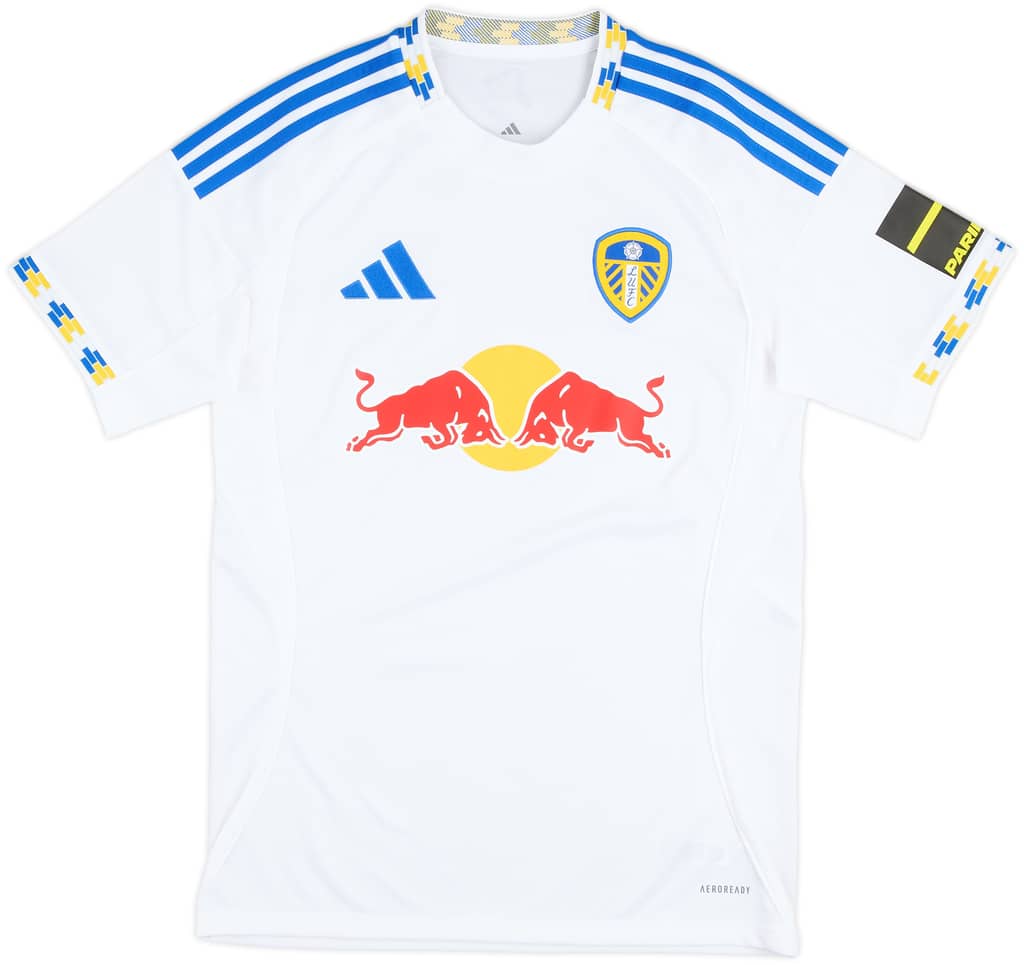 2025-26 Leeds Home Shirt - 9/10 - (S)