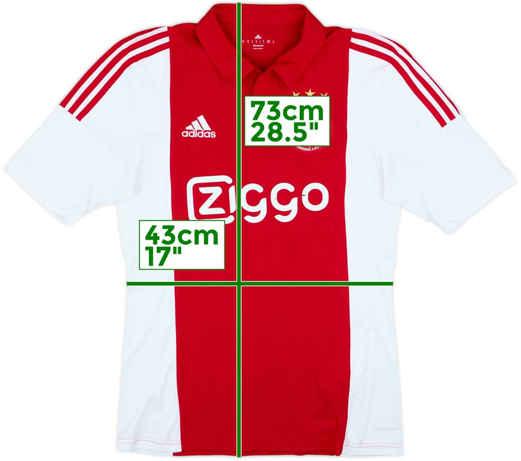 2014-15 Ajax Home Shirt - 5/10 - (S)