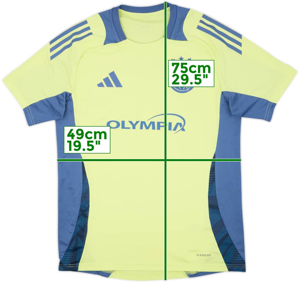 2024-25 Ajax adidas Training Shirt - 10/10 - (M)