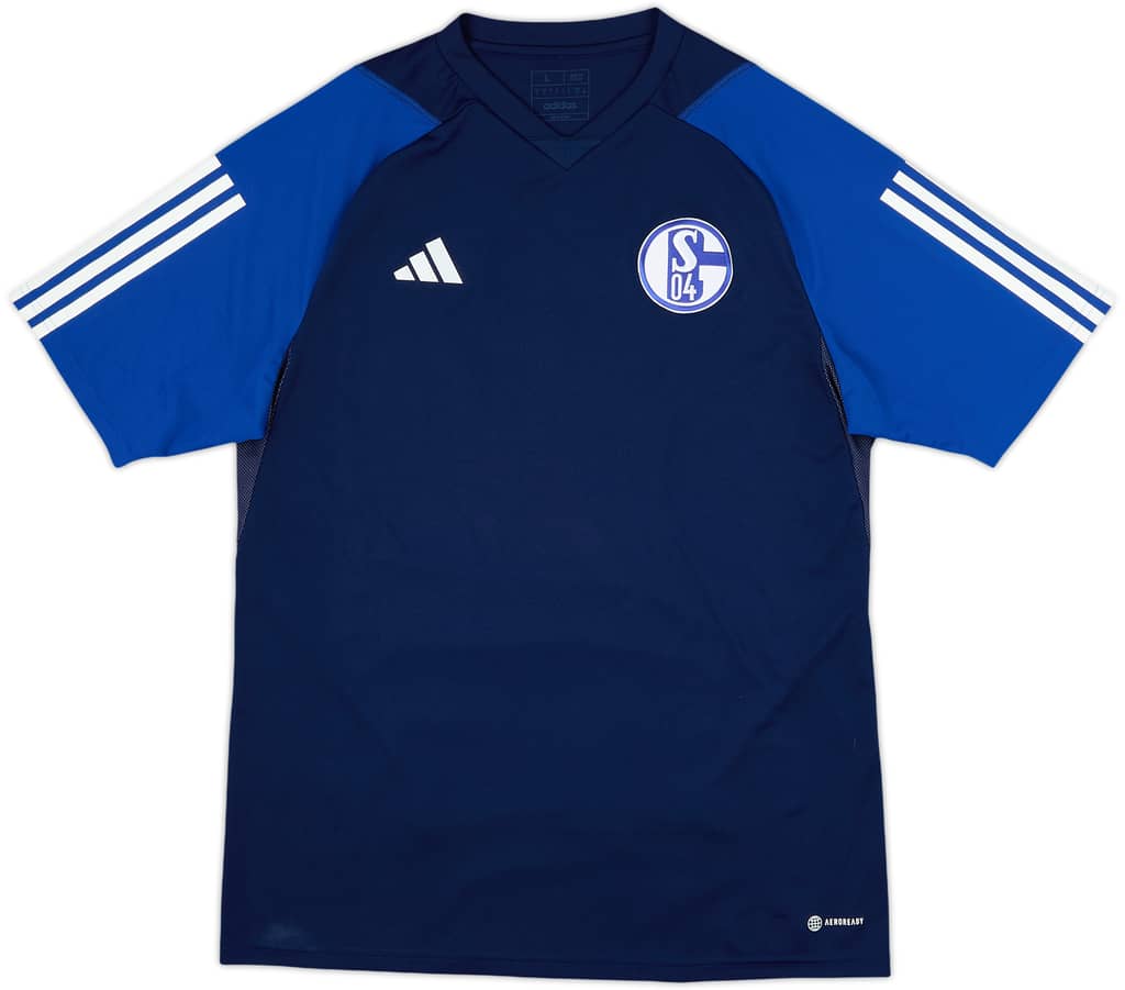 2022-23 Schalke adidas Training Shirt - 10/10 - (L)