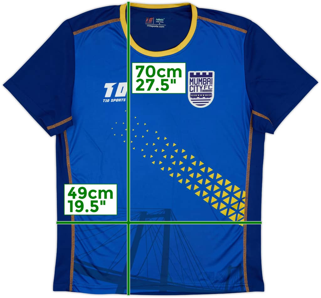 2018-19 Mumbai City FC Home Shirt - 8/10 - (L)