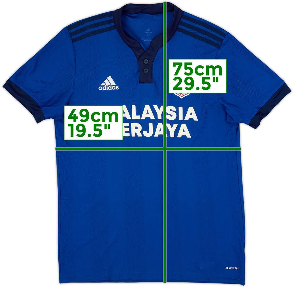 2021-22 Cardiff Home Shirt - 6/10 - (M)