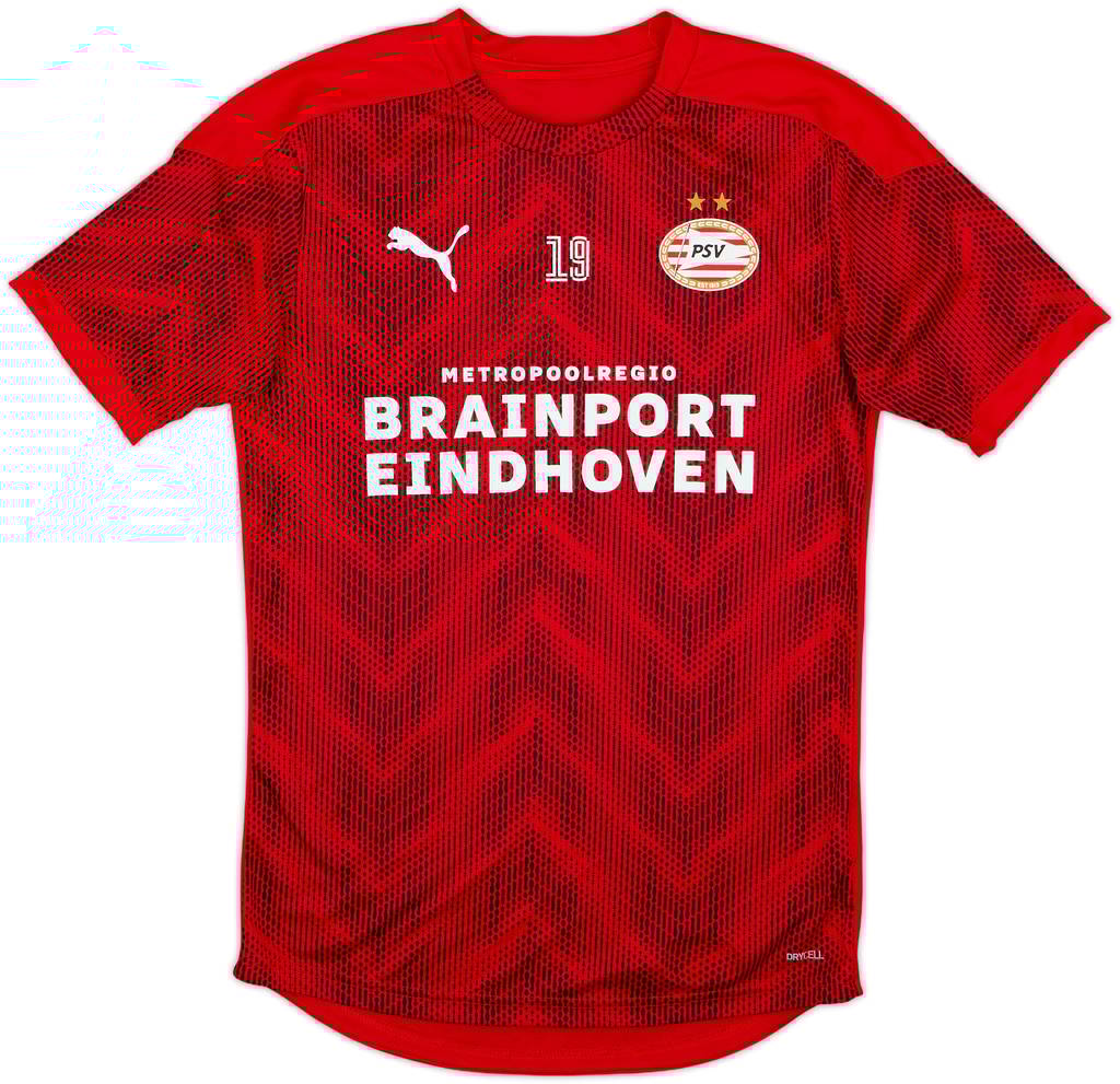 2020-21 PSV Puma Player Issue Training Shirt #19 - 9/10 - (S)