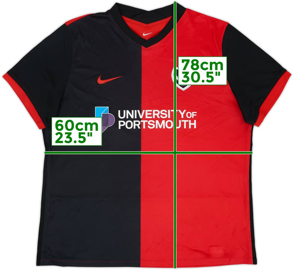 2021-22 Portsmouth Third Shirt - 10/10 - (XXL)