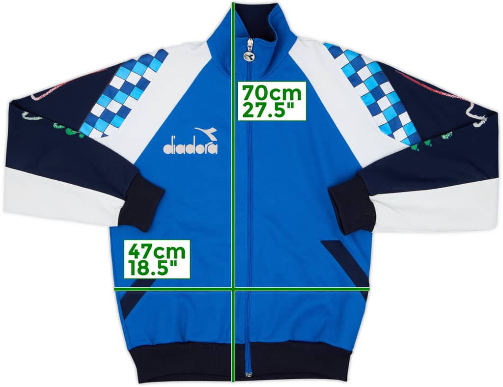 1990 Italy Diadora Track Jacket - 9/10 - (M)