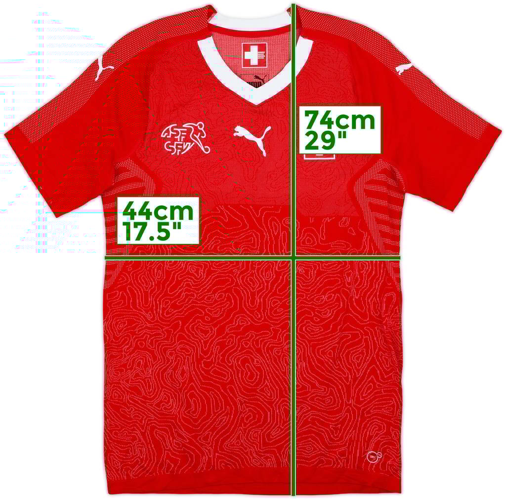 2018-20 Switzerland Authentic Home Shirt - 9/10 - (XL)