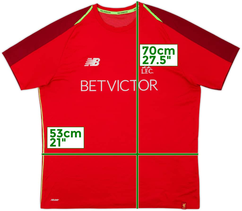 2018-19 Liverpool New Balance Training Shirt - 7/10 - (L)