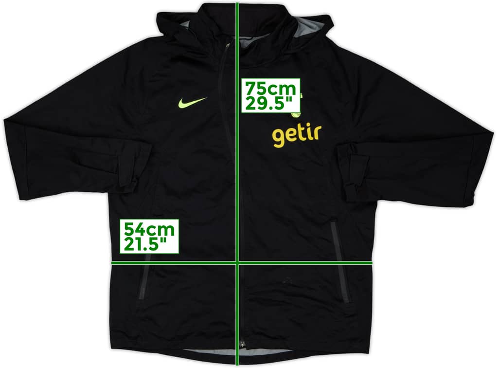 2022-23 Tottenham Nike Hooded Track Jacket - 6/10 - (L)