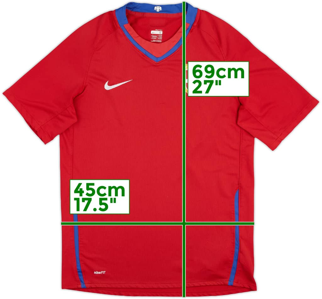 2008-10 Serbia Home Shirt - 6/10 - (S)