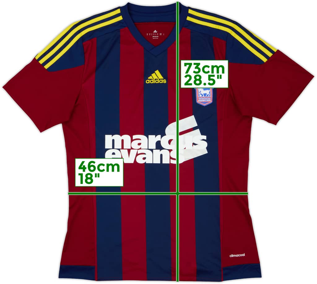 2015-16 Ipswich Away Shirt - 9/10 - (M)