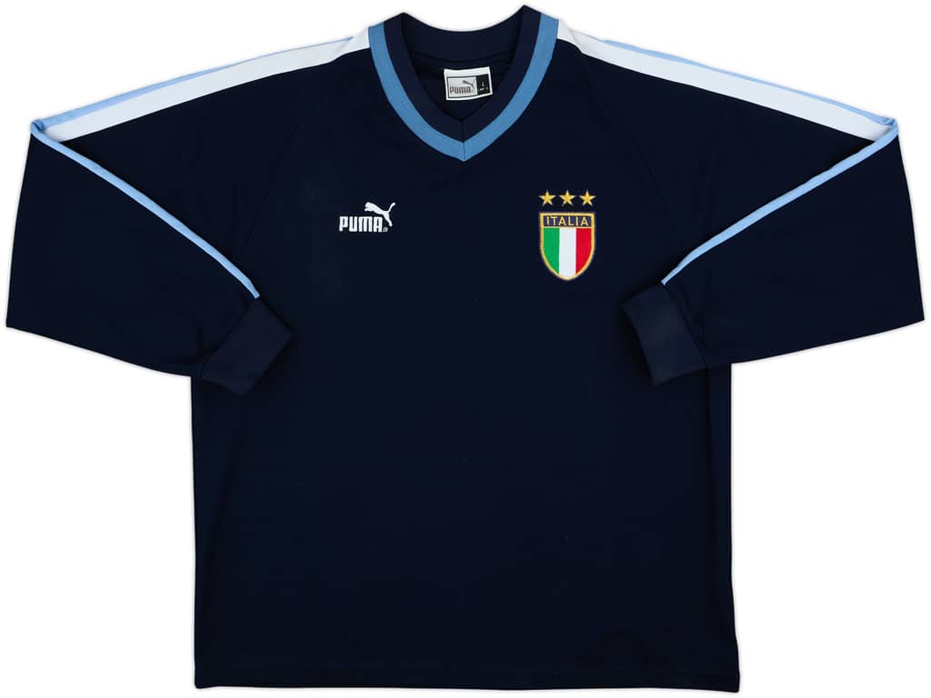 2003-04 Italy Puma Training L/S Shirt - 8/10 - (L)