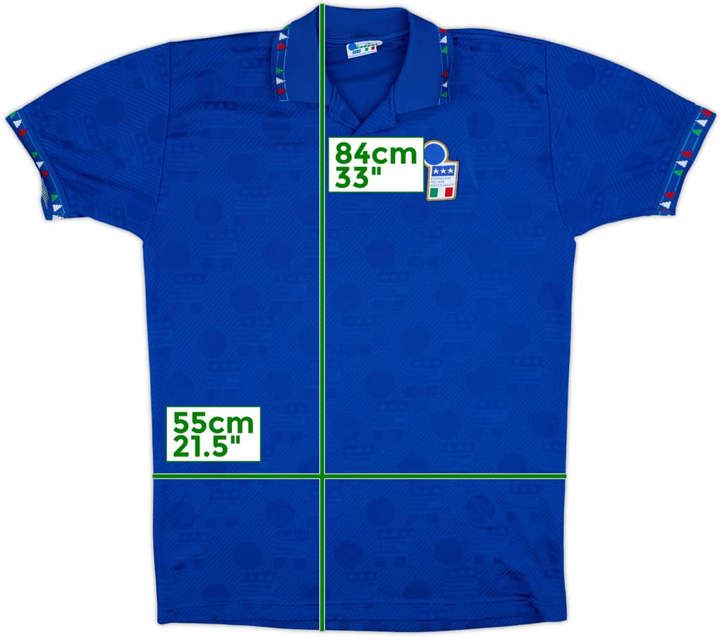 1994 Italy Home Shirt - 9/10 - (XL)