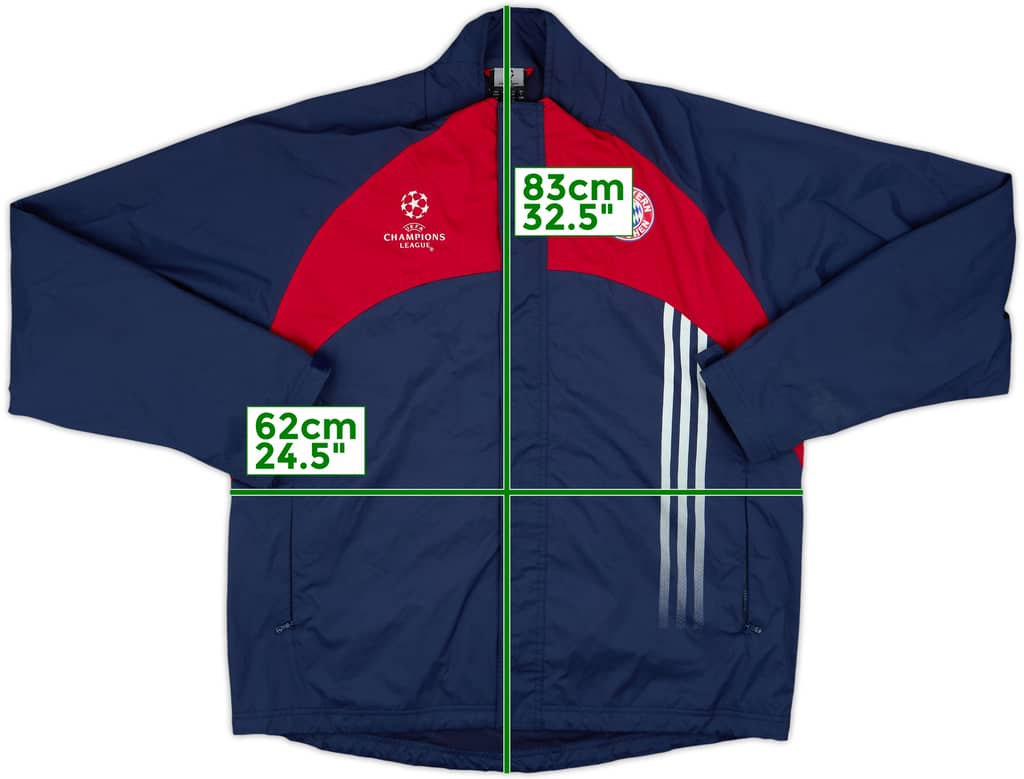 2003-04 Bayern Munich adidas CL Track Jacket - 8/10 - (L)