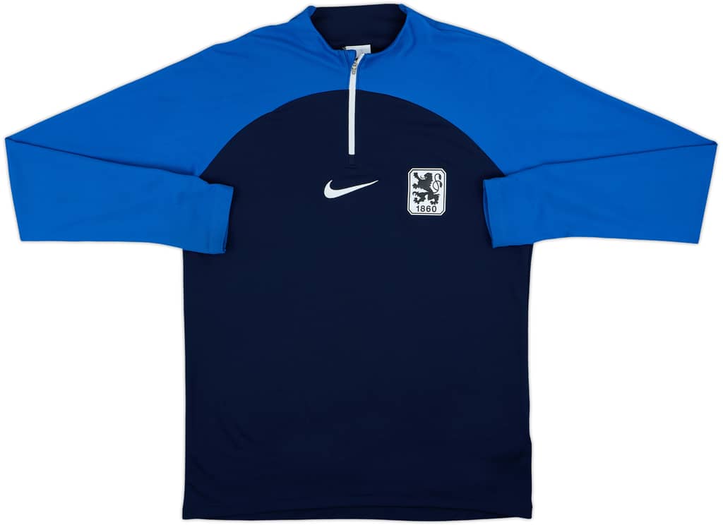 2022-23 1860 Munich Nike 1/4 Zip Drill Top - 8/10 - (S)