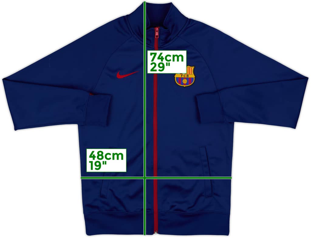 2015-16 Barcelona Nike Track Jacket - 8/10 - (L)