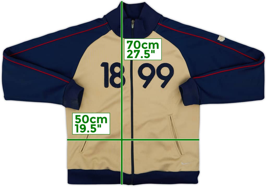2003-04 Barcelona Nike Track Jacket - 8/10 - (M)