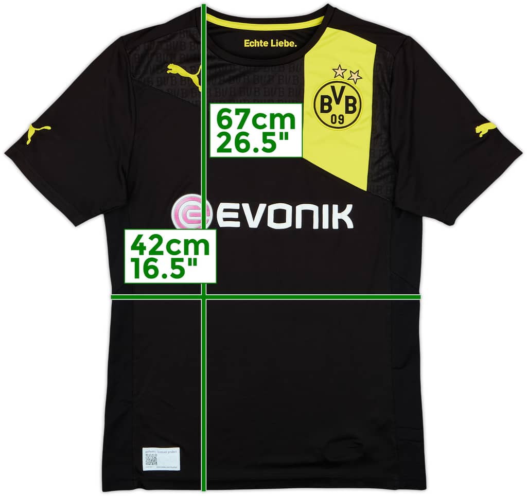 2012-13 Borussia Dortmund Away Shirt - 8/10 - (S)