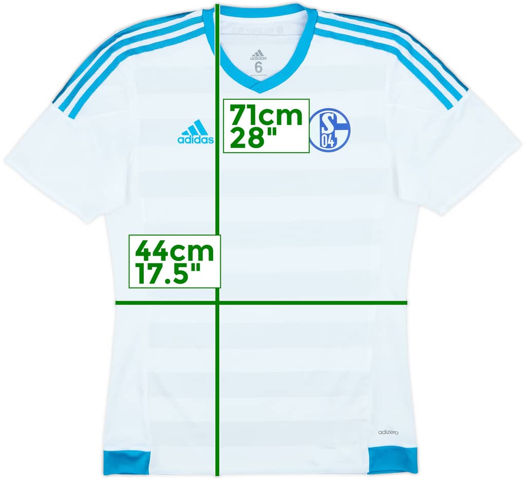 2016-17 Schalke Player Issue Away Shirt - 6/10 - (M)