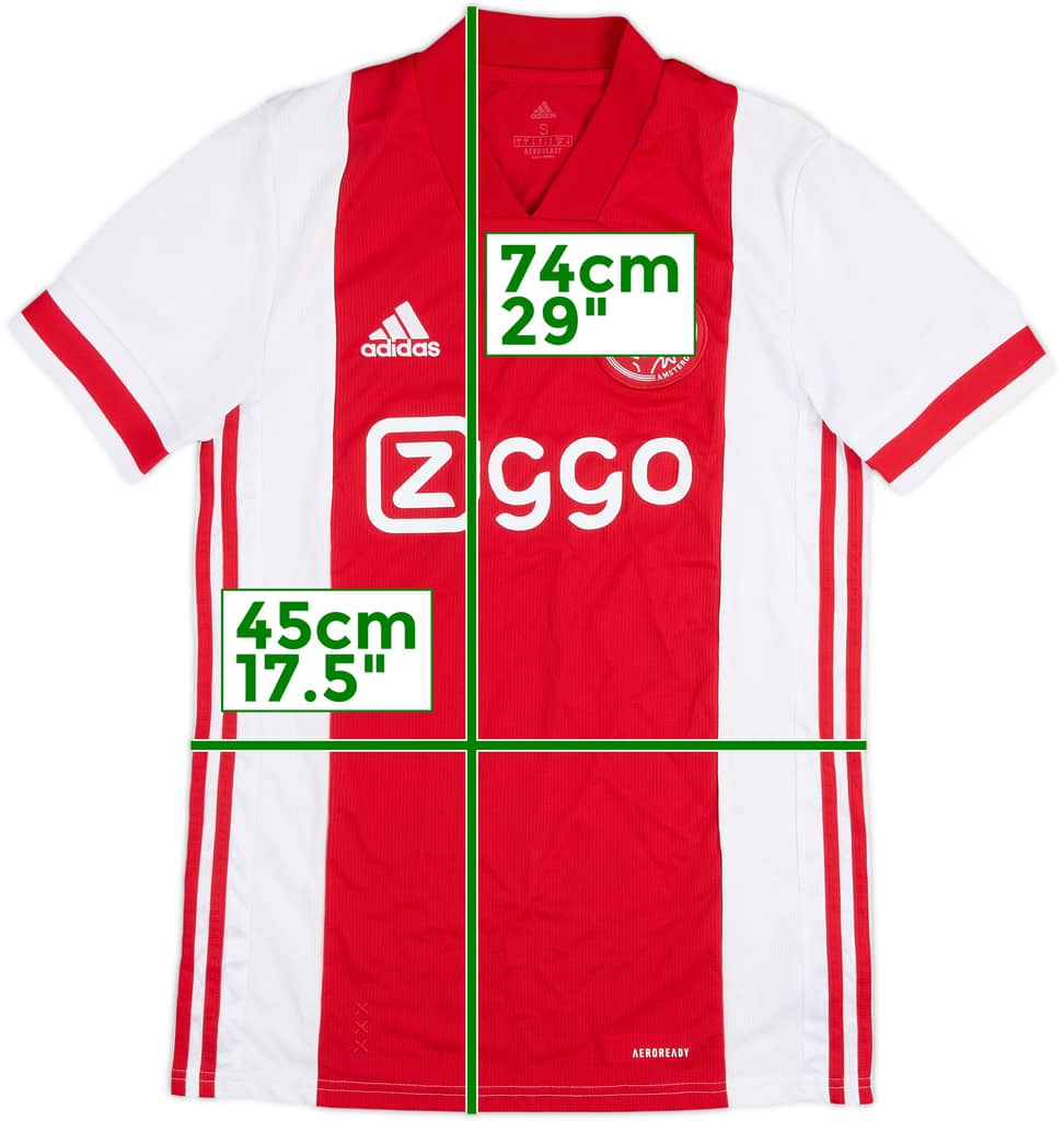 2020-21 Ajax Home Shirt - 7/10 - (S)