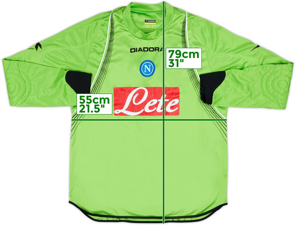2008-09 Napoli GK Shirt - 6/10 - (L)