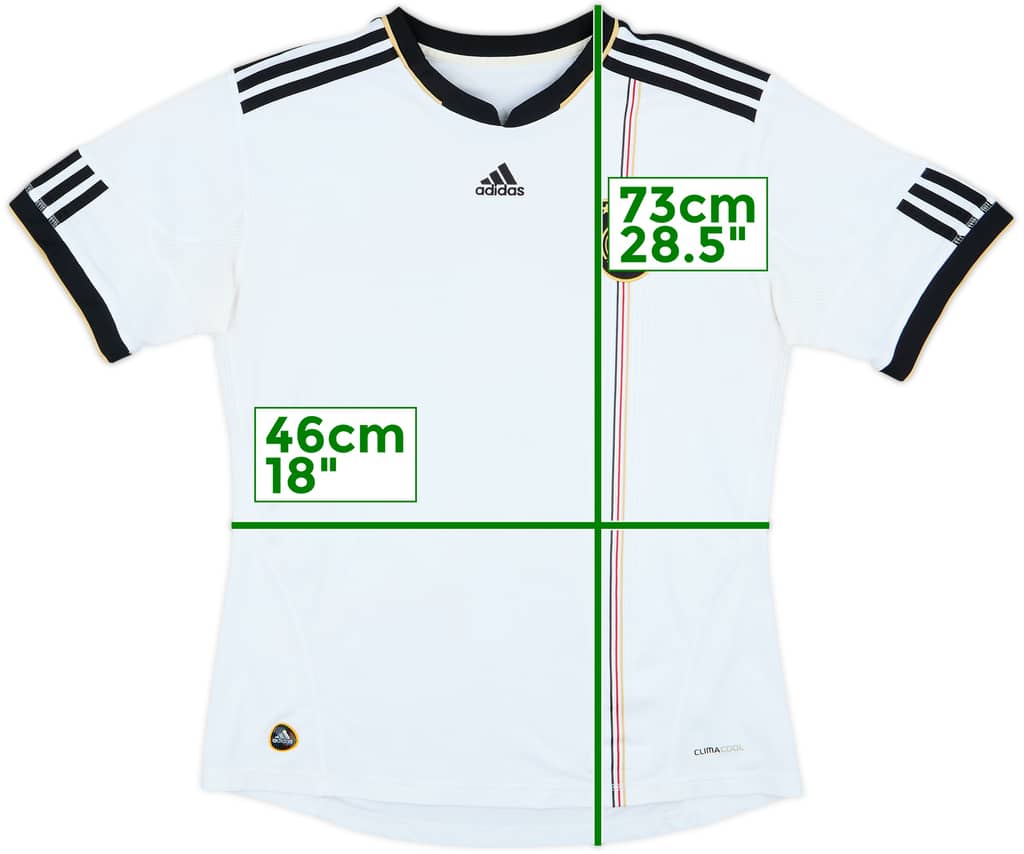 2010-11 Germany Home Shirt - 8/10 - (Women's L)