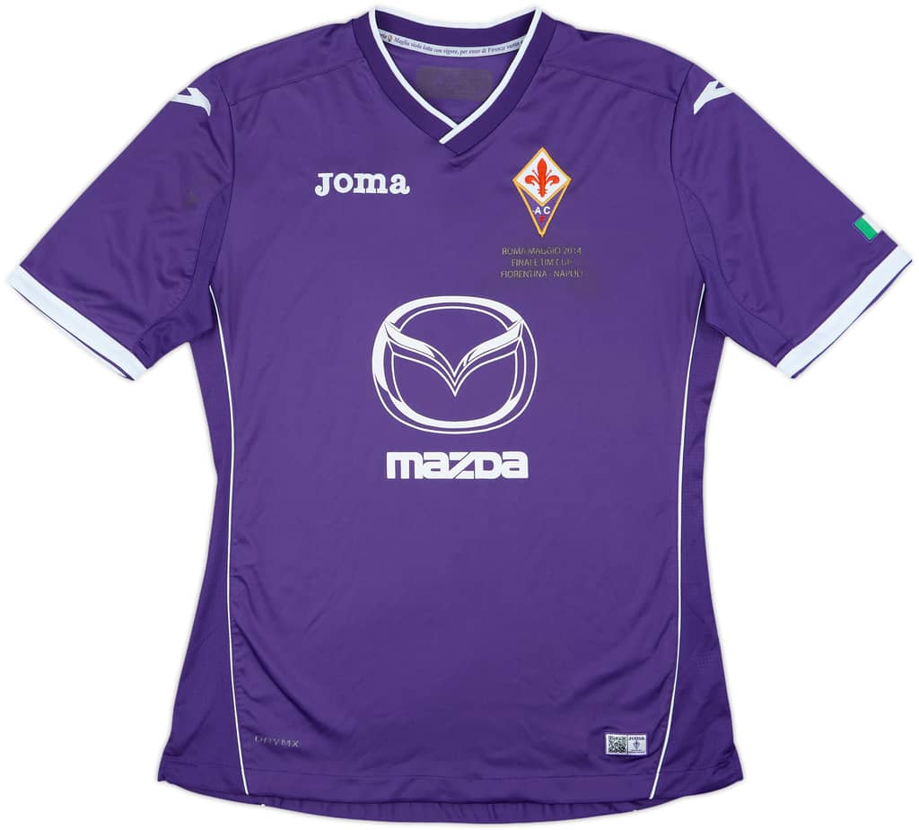 2014-15 Fiorentina 'TIM Finale' Home Shirt - 6/10 - (M)