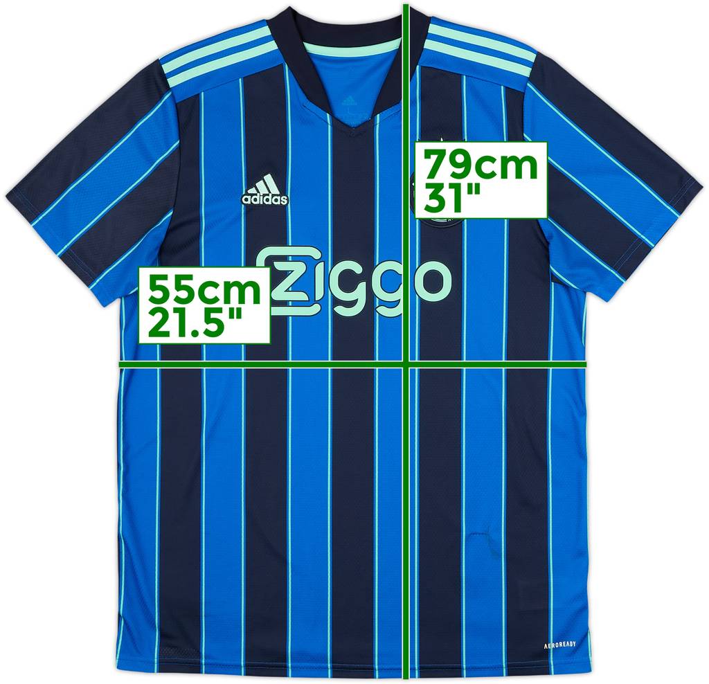 2021-22 Ajax Away Shirt - 6/10 - (L)