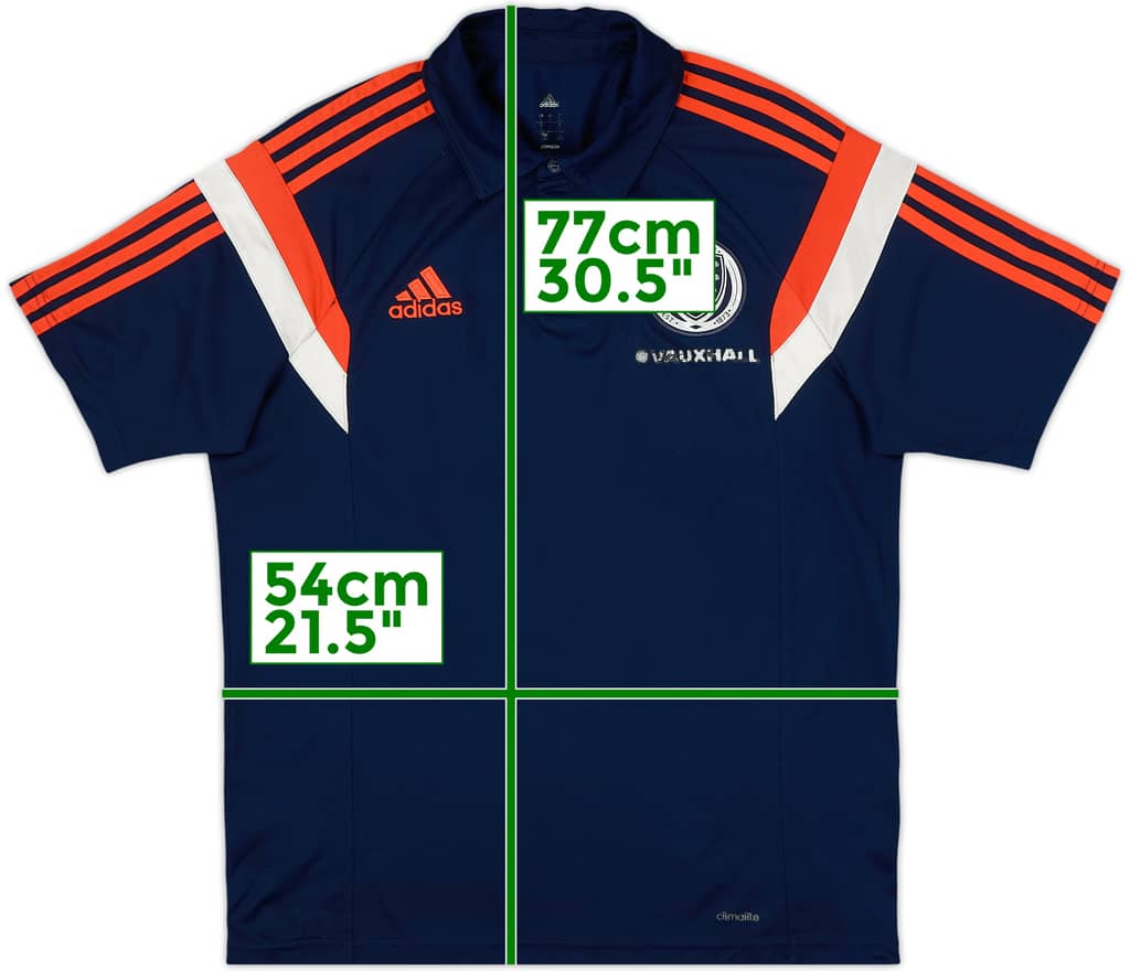 2013-14 Scotland adidas Polo Shirt - 5/10 - (L)