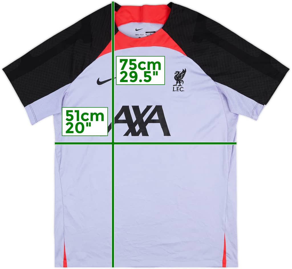 2022-23 Liverpool Nike Training Shirt - 8/10 - (XL)