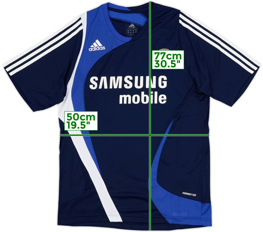 2007-08 Chelsea adidas Formotion Training Shirt - 8/10 - (L)