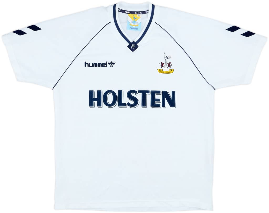 1989-91 Tottenham Home Shirt - 10/10 - (XL)