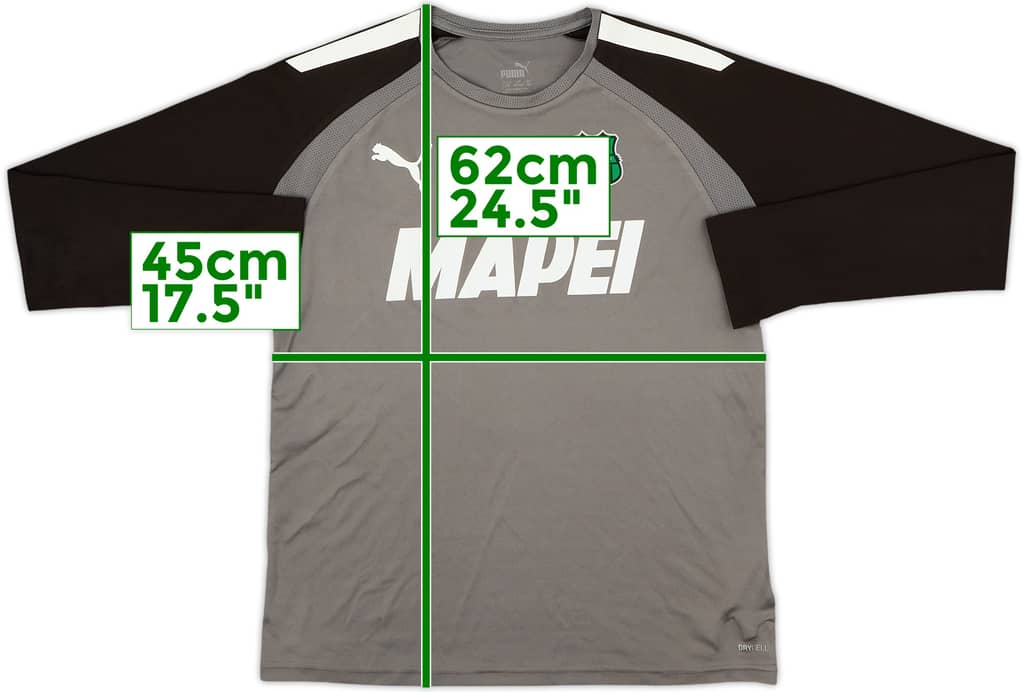 2020-21 Sassuolo Puma Training Shirt - 8/10 - (L.Boys)