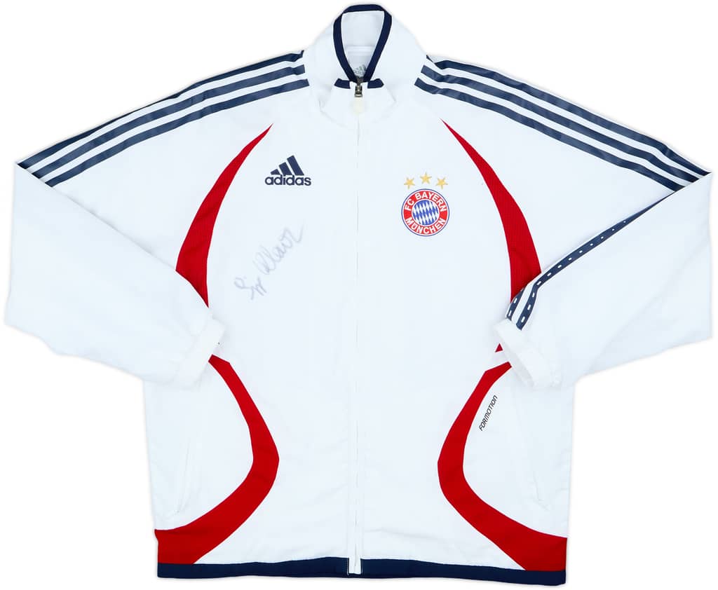 2006-07 Bayern Munich Signed adidas Formotion Track Jacket - 6/10 - (L.Boys)