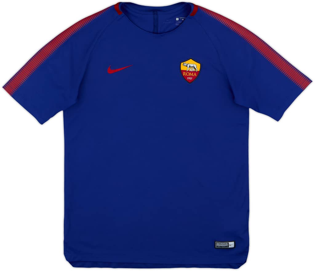 2017-18 Roma Nike Training Shirt - 8/10 - (XL.Boys)