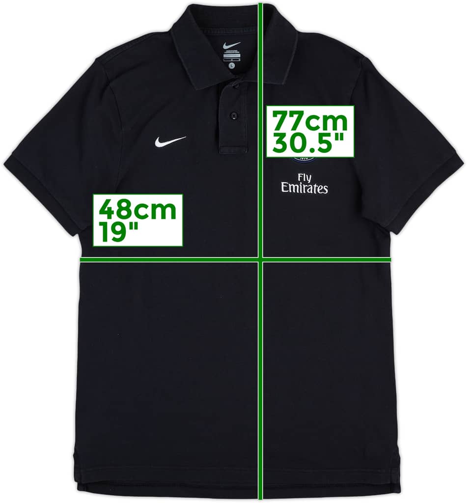 2012-13 Paris Saint-Germain Nike Polo Shirt - 8/10 - (L)
