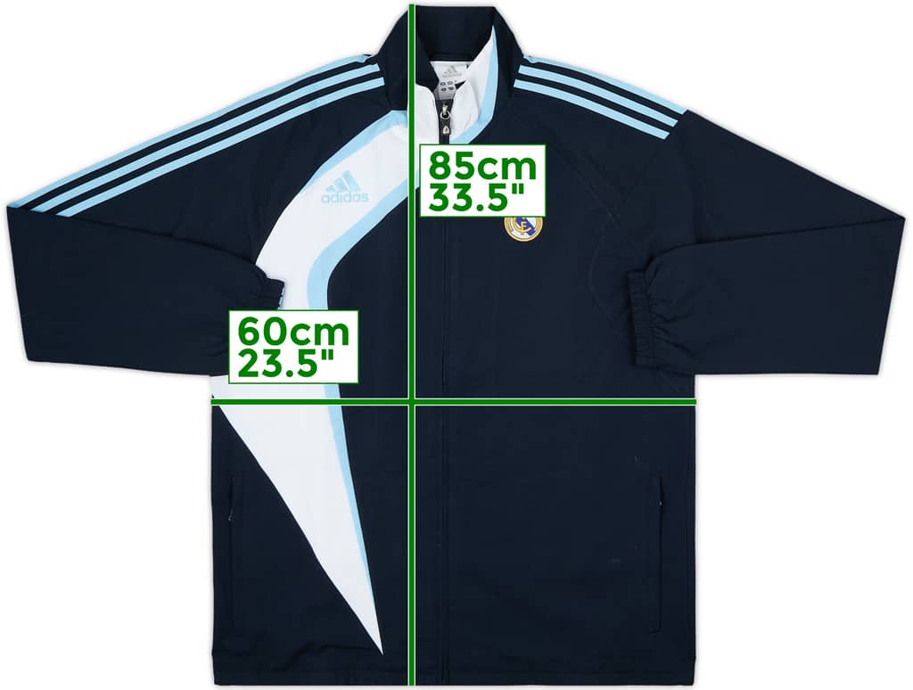 2009-10 Real Madrid adidas Track Jacket - 8/10 - (L)