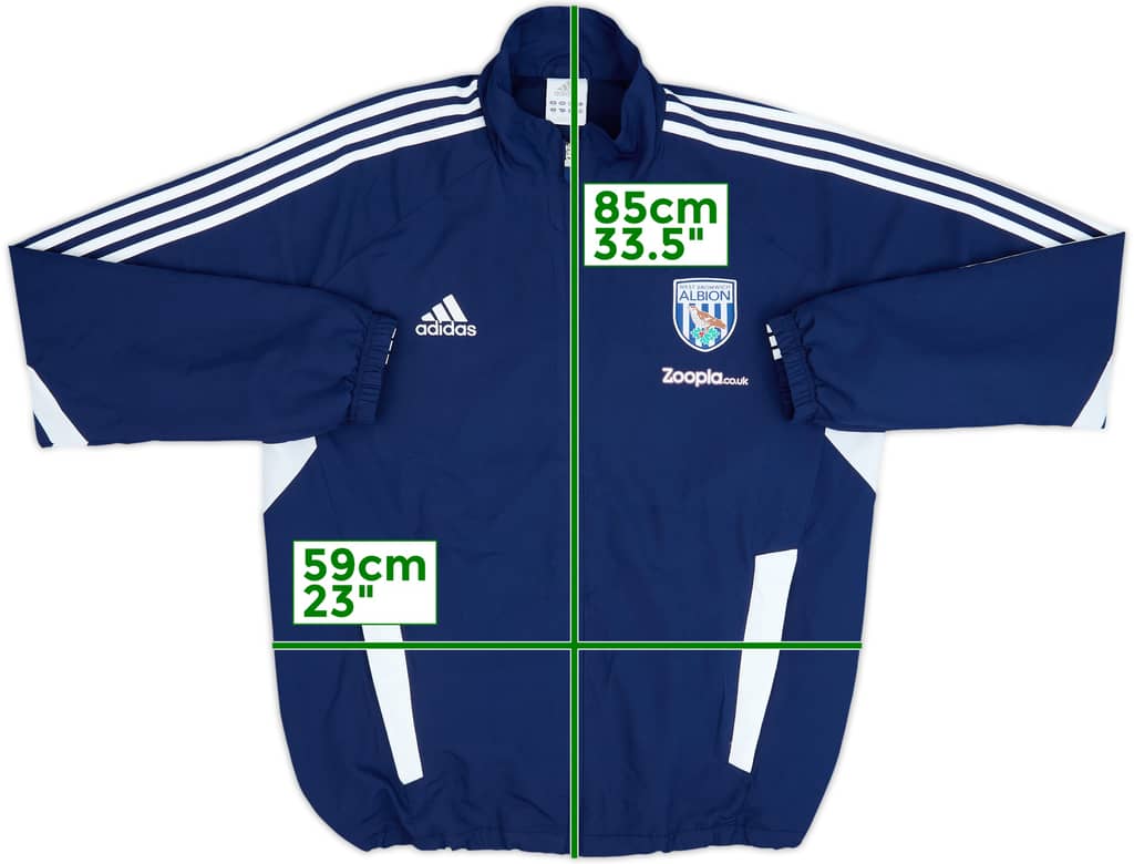 2011-12 West Brom adidas Track Jacket - 10/10 - (XL)