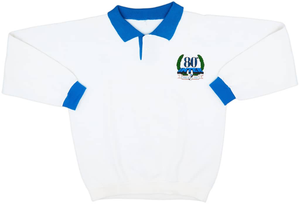 1988-89 Inter Milan Sweat Top - 9/10 - (M)