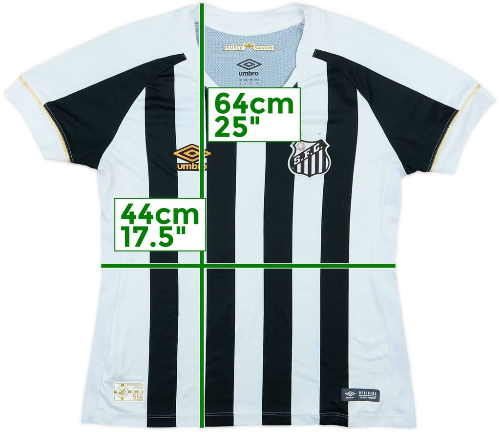 2018 Santos Away Shirt - 6/10 - (Women's L)
