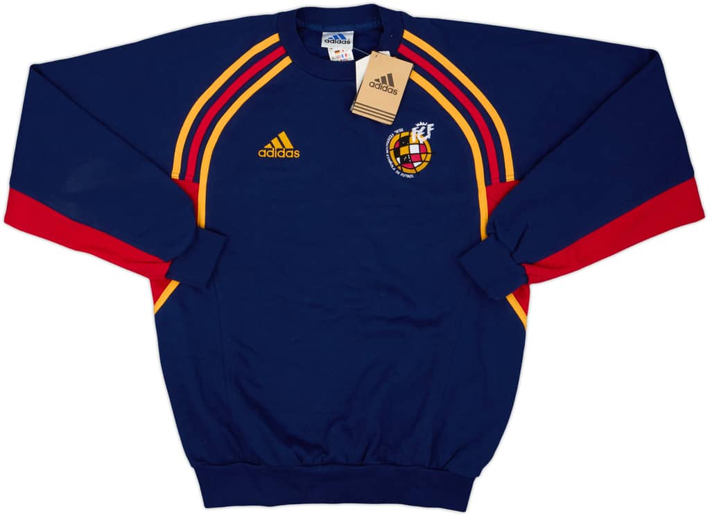 1998-99 Spain adidas Sweat Top (S)