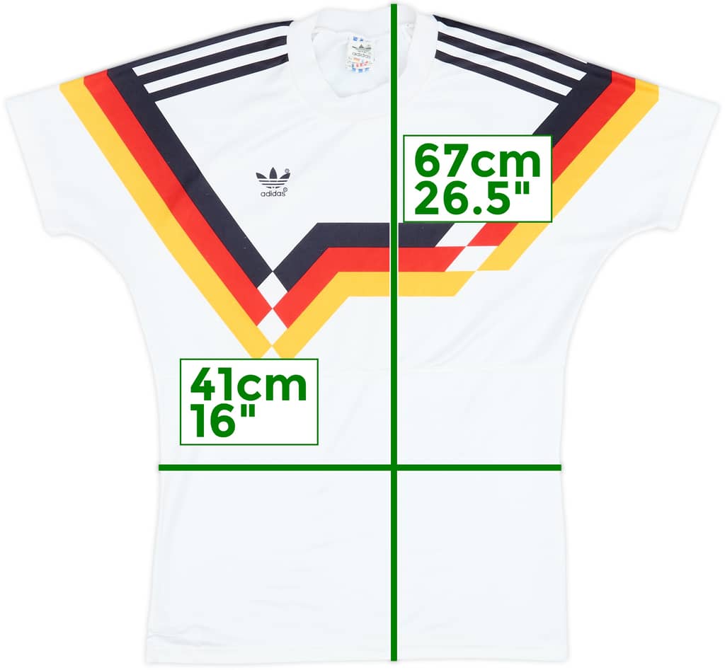 1988-91 West Germany Home Shirt - 6/10 - (S)
