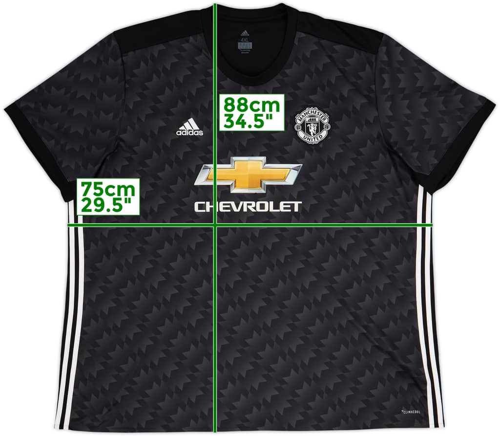 2017-18 Manchester United Away Shirt - 5/10 - (4XL)