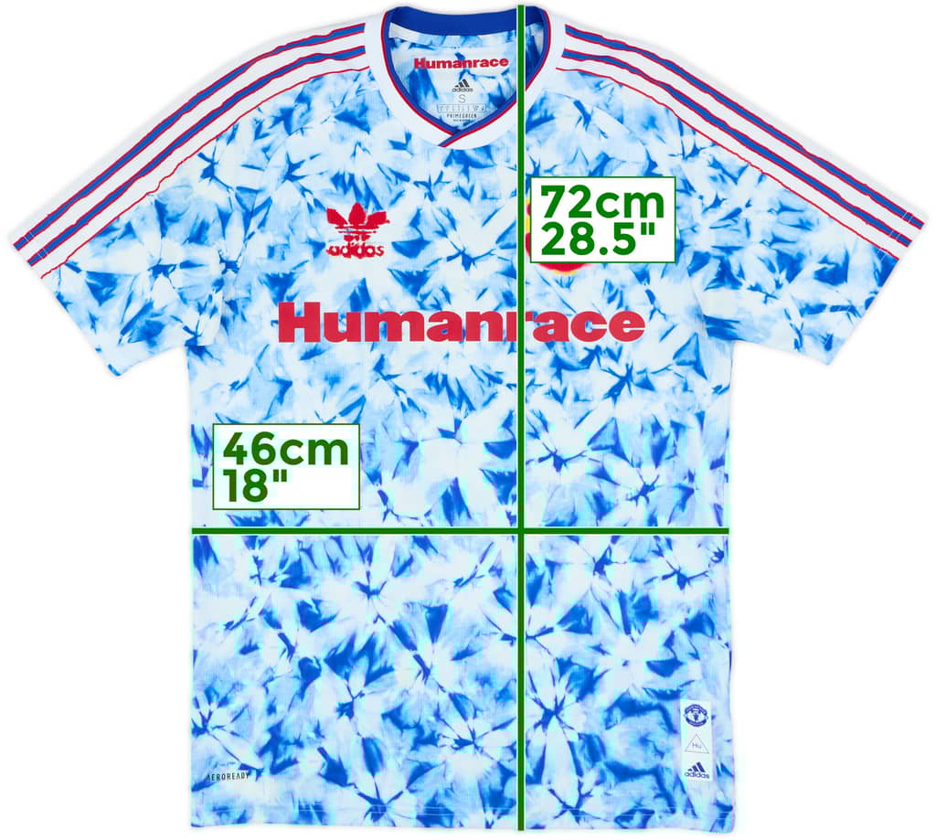 2020-21 Manchester United adidas x Humanrace Fourth Shirt - 9/10 - (S)