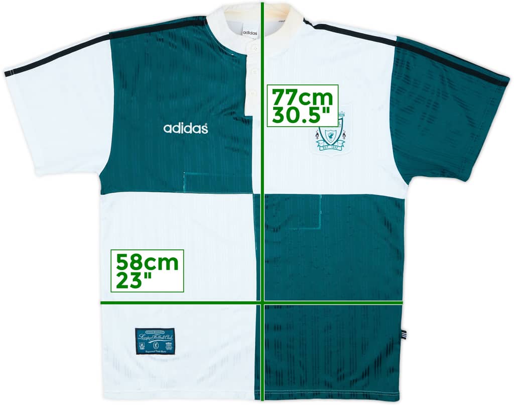 1995-96 Liverpool Away Shirt - 4/10 - (XL)