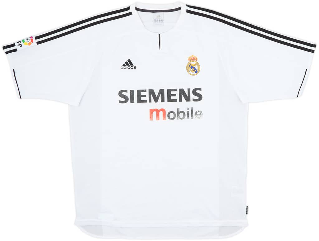 2003-04 Real Madrid Home Shirt - 5/10 - (XL)