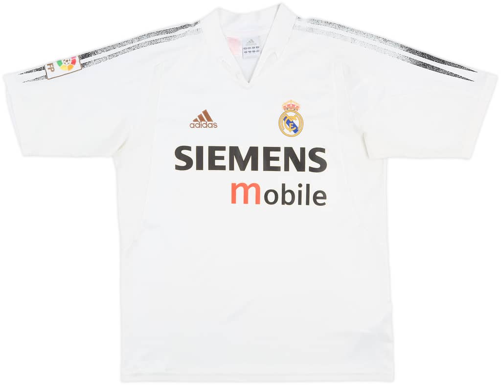 2004-05 Real Madrid Home Shirt - 4/10 - (XL.Boys)