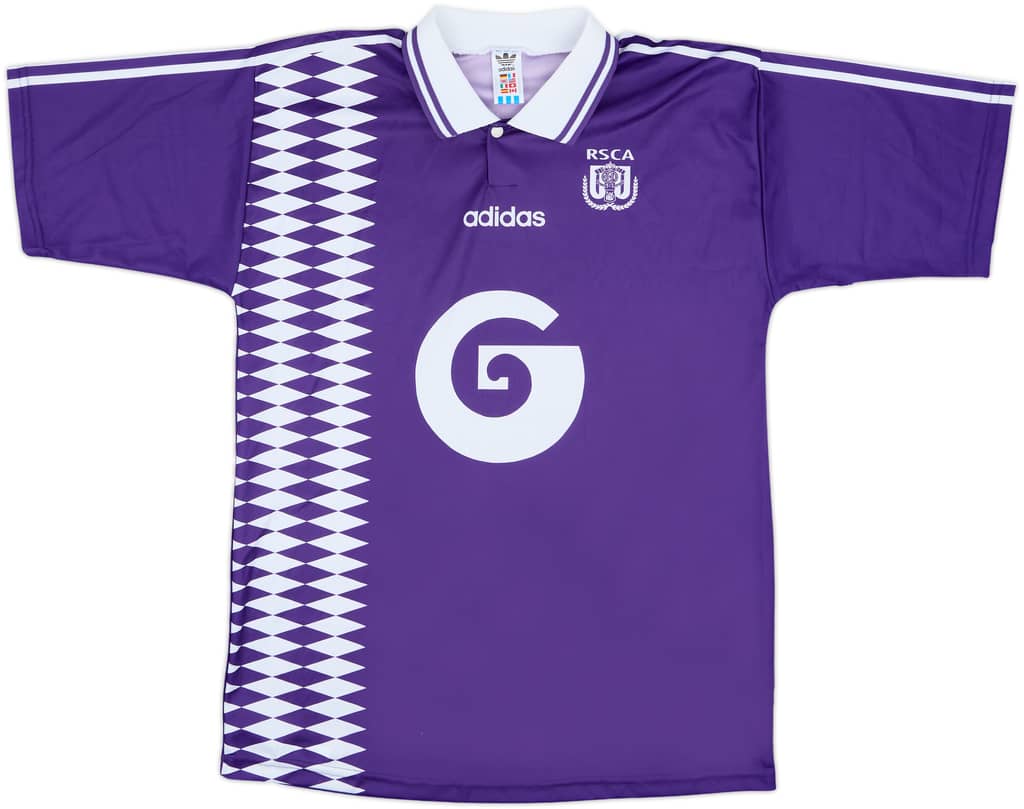 1995-96 Anderlecht Away Shirt - 10/10 - (XL)