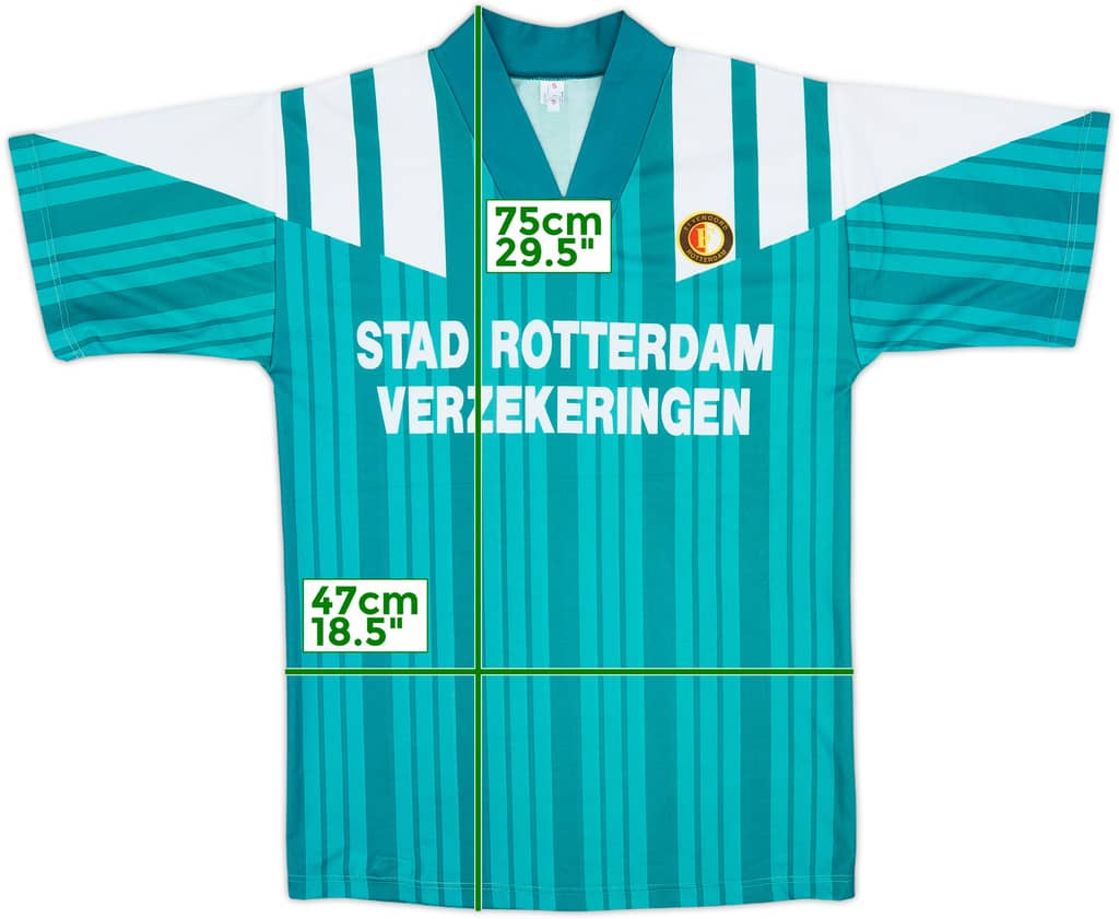 1992-94 Feyenoord Away Shirt - 9/10 - (S)